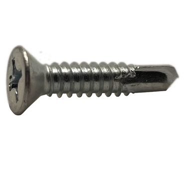 A0100140300FTZ 12 X 3 FLAT PHIL TEK SCREWS ZINC